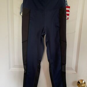 LuLaRoe Navy and Black Leggings